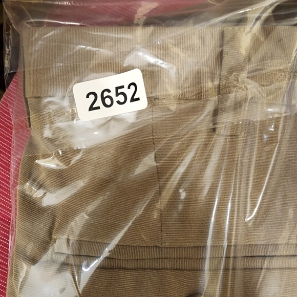 HAGGAR men's kaki casual Bermuda shorts pants size 38 NWT - Picture 7 of 10